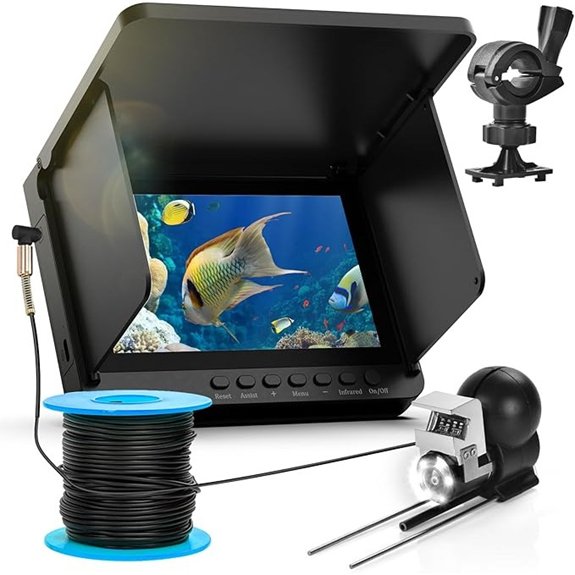 5 IPS Fish Finder with 1080 HD Camera