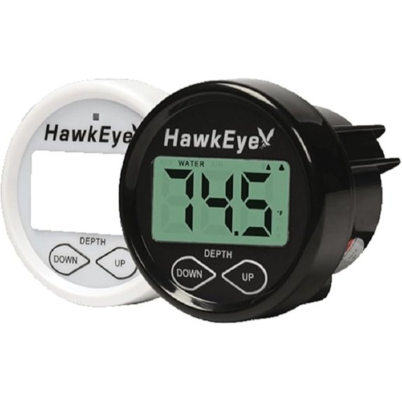 HawkEye In-Dash Depth Sounder with Transducer