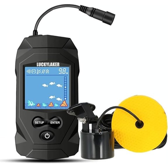 LUCKYLAKER Portable Handheld Fish Finder Sonar
