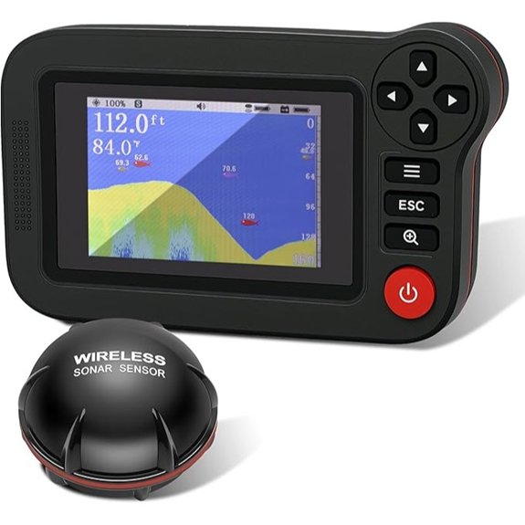 Portable Rechargeable Wireless Sonar Fish Finder