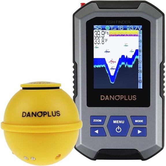 Portable Wireless Fish Finder with HD Display